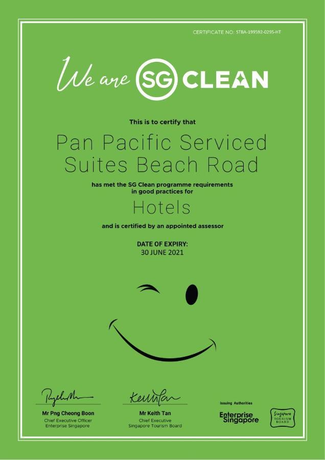 Pan Pacific Serviced Suites Beach Road, Сингапур Екстериор снимка